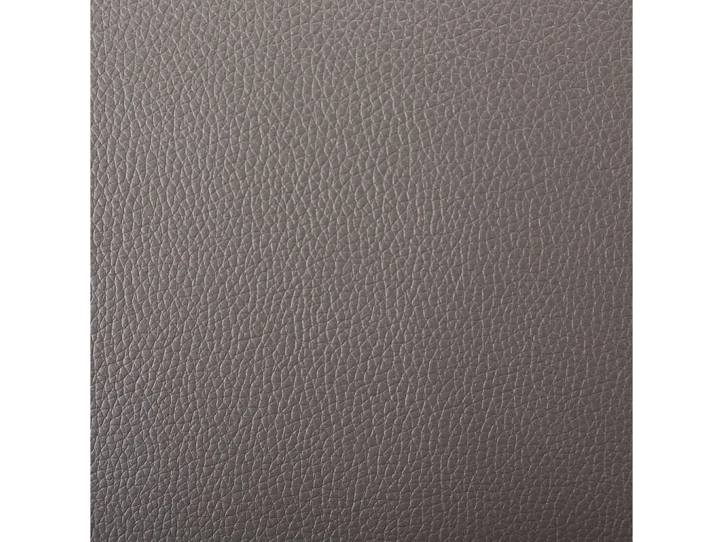 Sillón para la televisión de cuero sintético gris