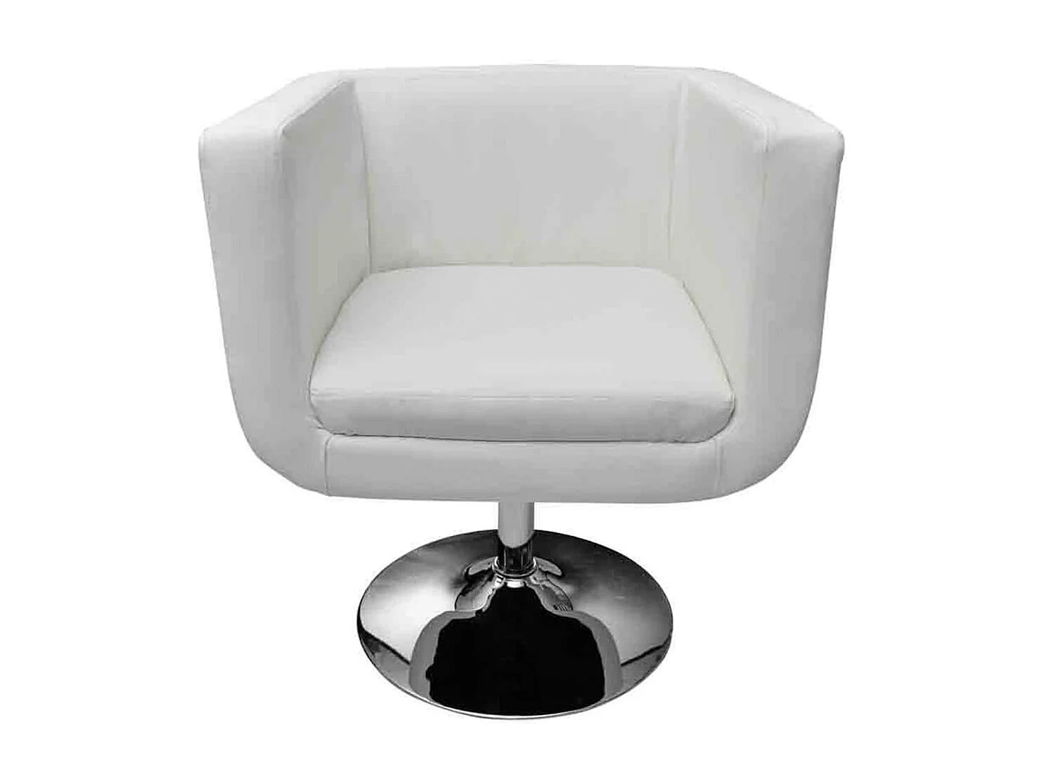 Tabouret de bar Blanc Similicuir