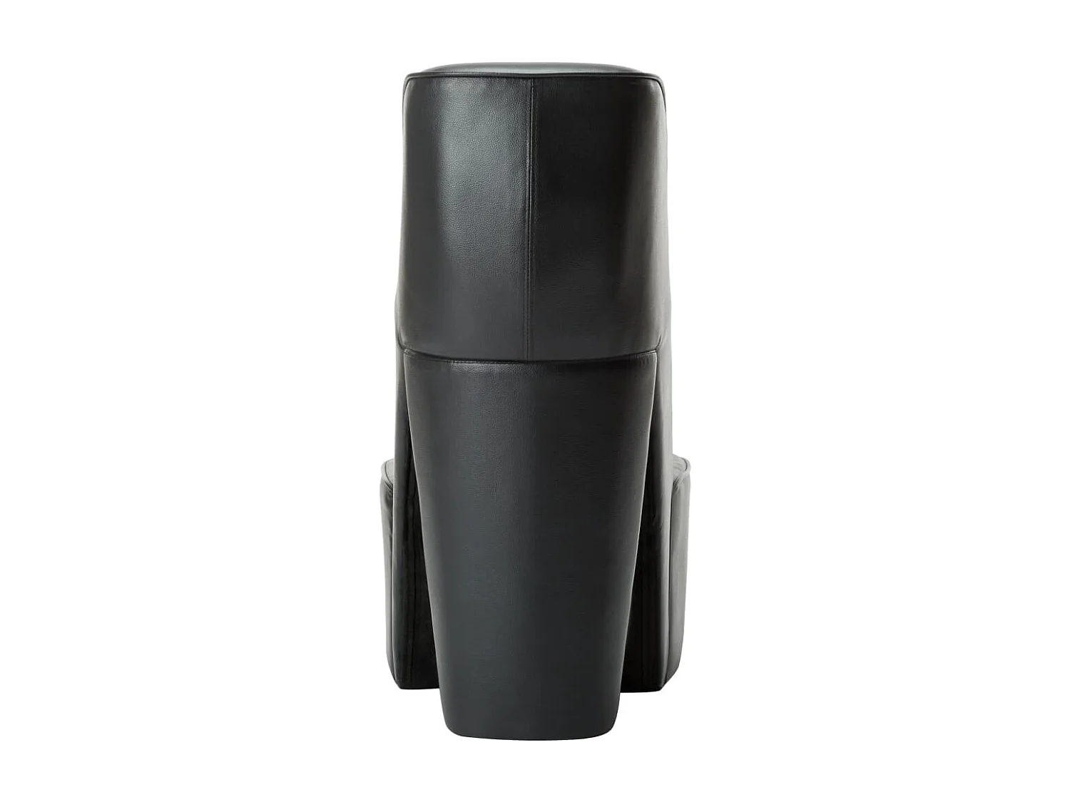 Fauteuil en forme de chaussure à talon haut Noir Similicuir