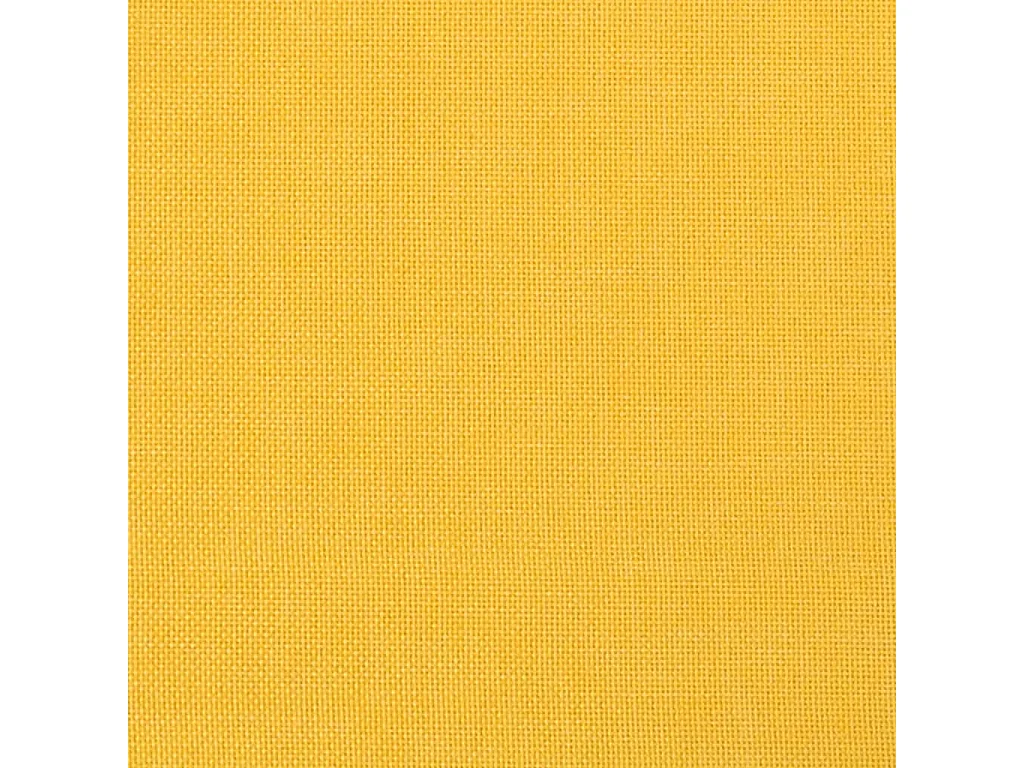 Fauteuil de détente et repose-pied Jaune moutarde Tissu