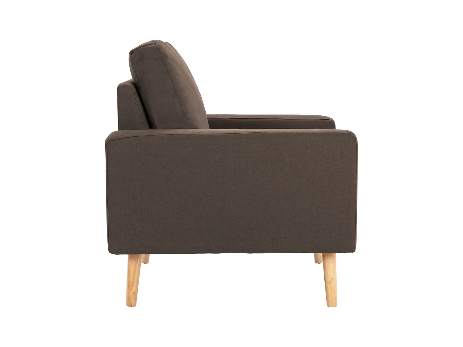 Fauteuil Marron Tissu