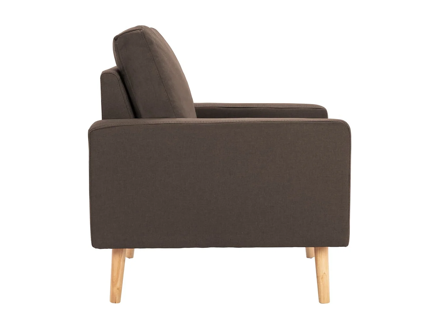 Fauteuil Marron Tissu
