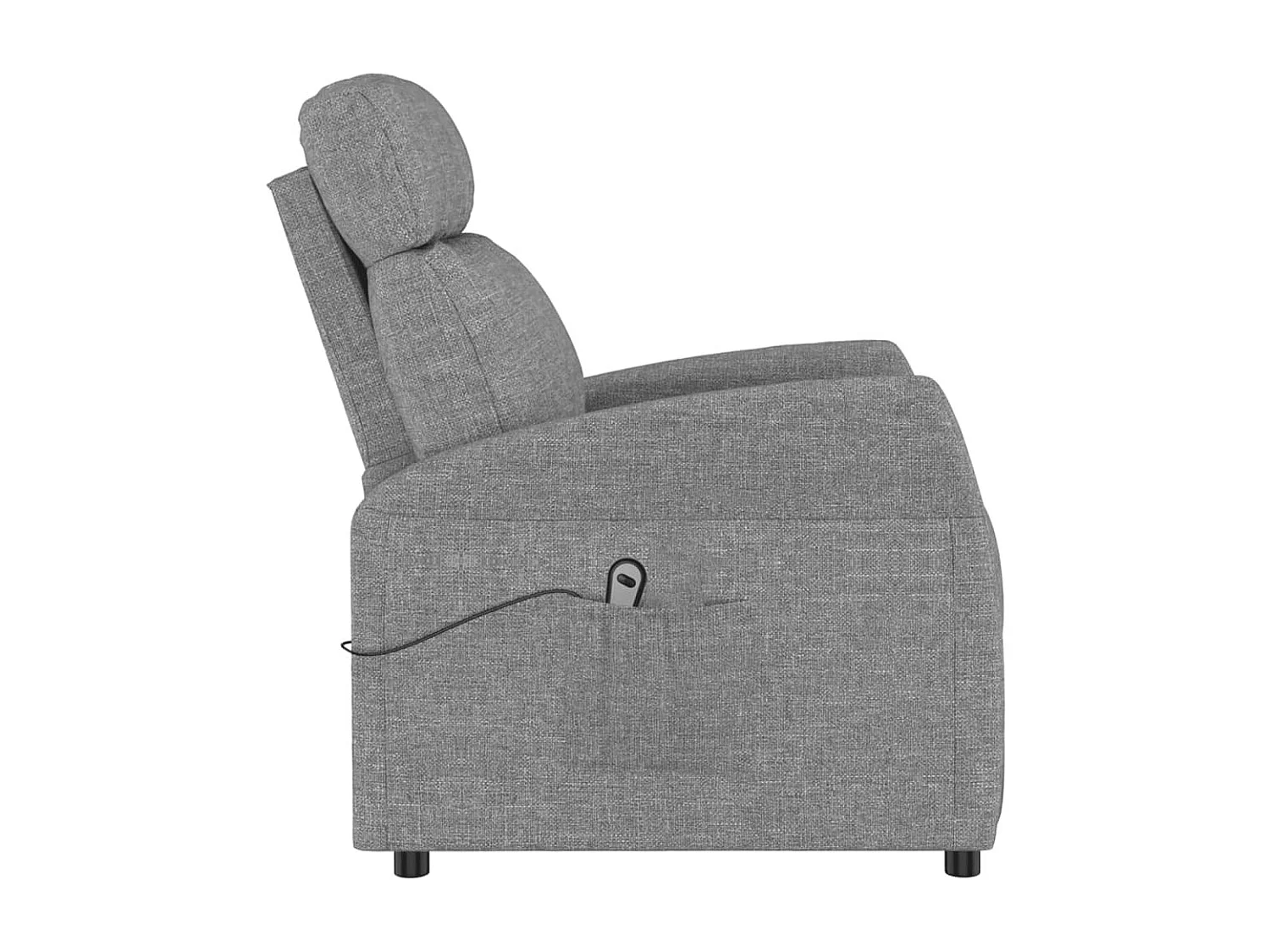 Fauteuil Gris clair Tissu