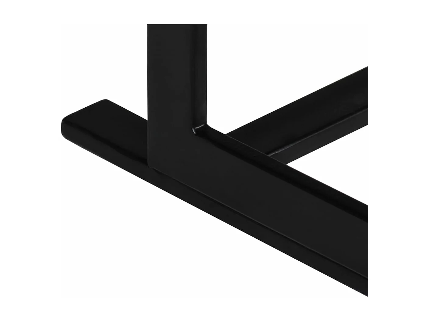 Banco de 2 lugares madeira de mangueira maciça e aço