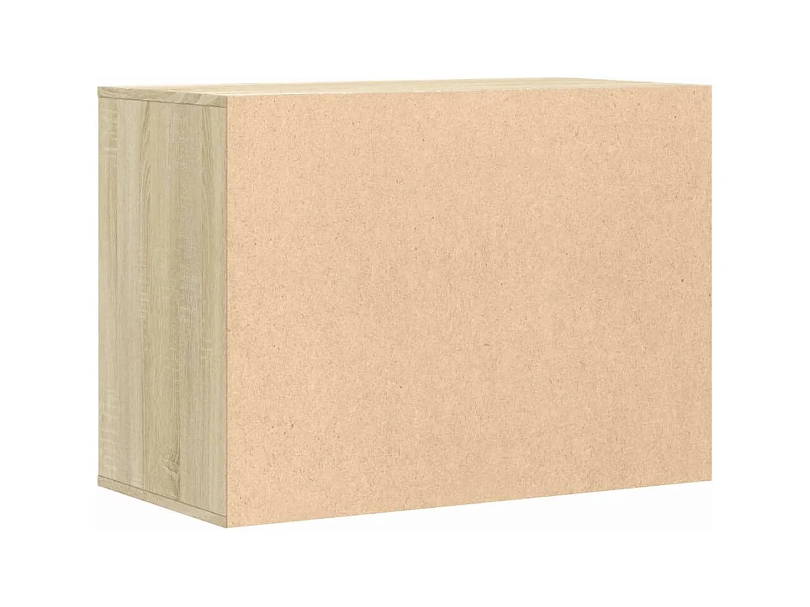 Commode d'angle chêne sonoma 80x41x58 cm bois d'ingénierie