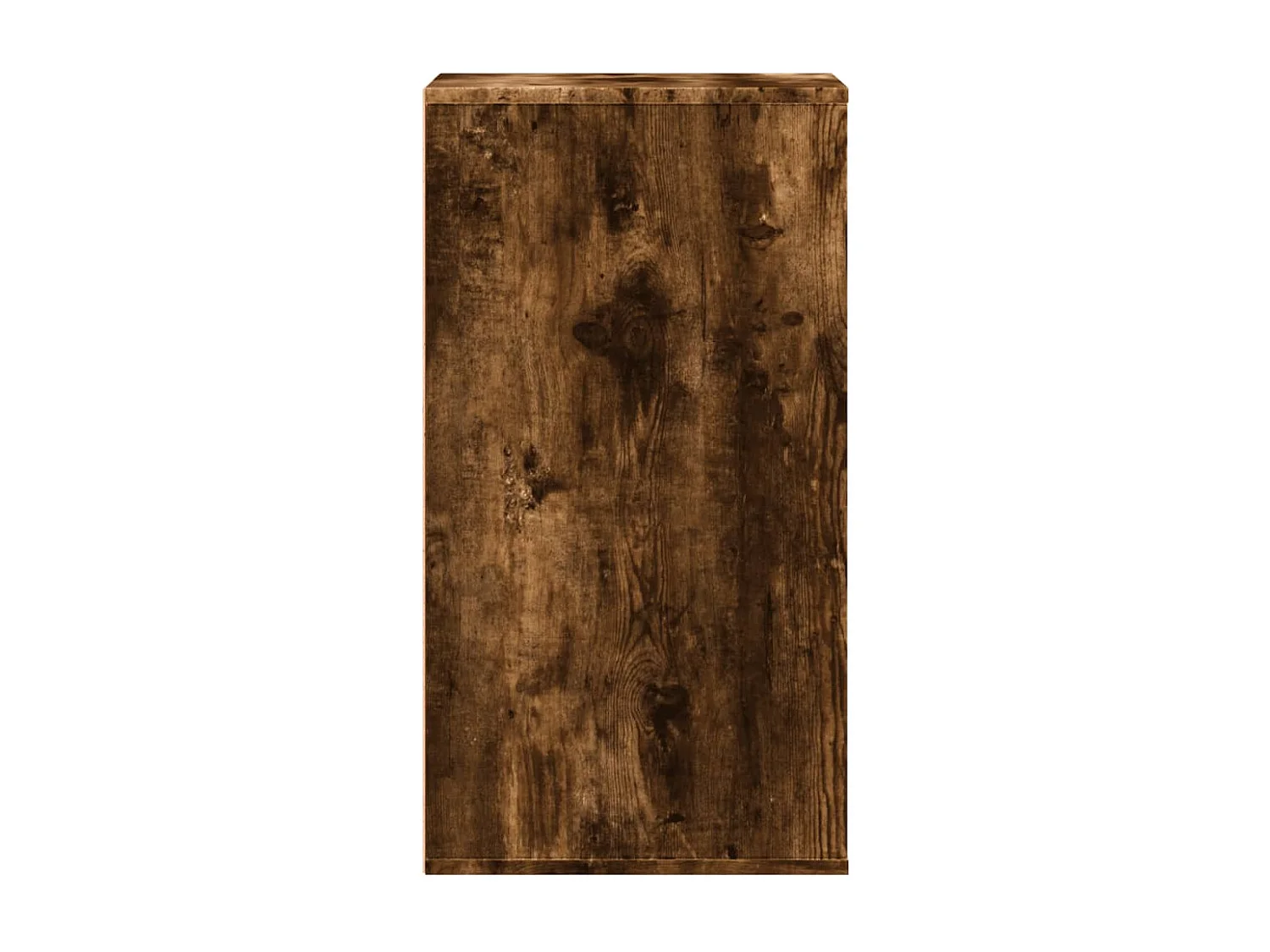 Commode d'angle chêne fumé 40x41x76 cm bois d'ingénierie