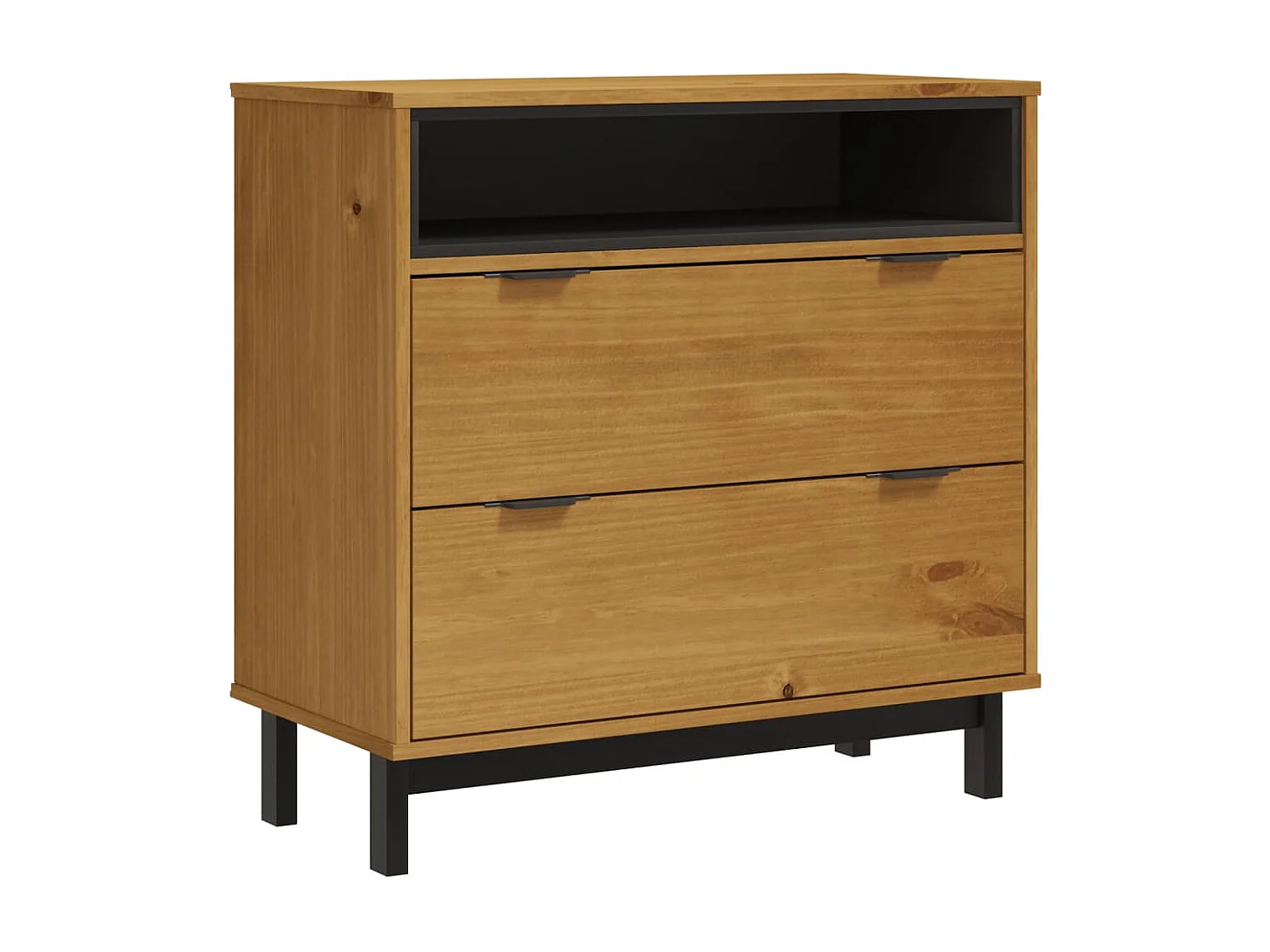 Commode FLAM 80x40x80 cm bois de pin massif