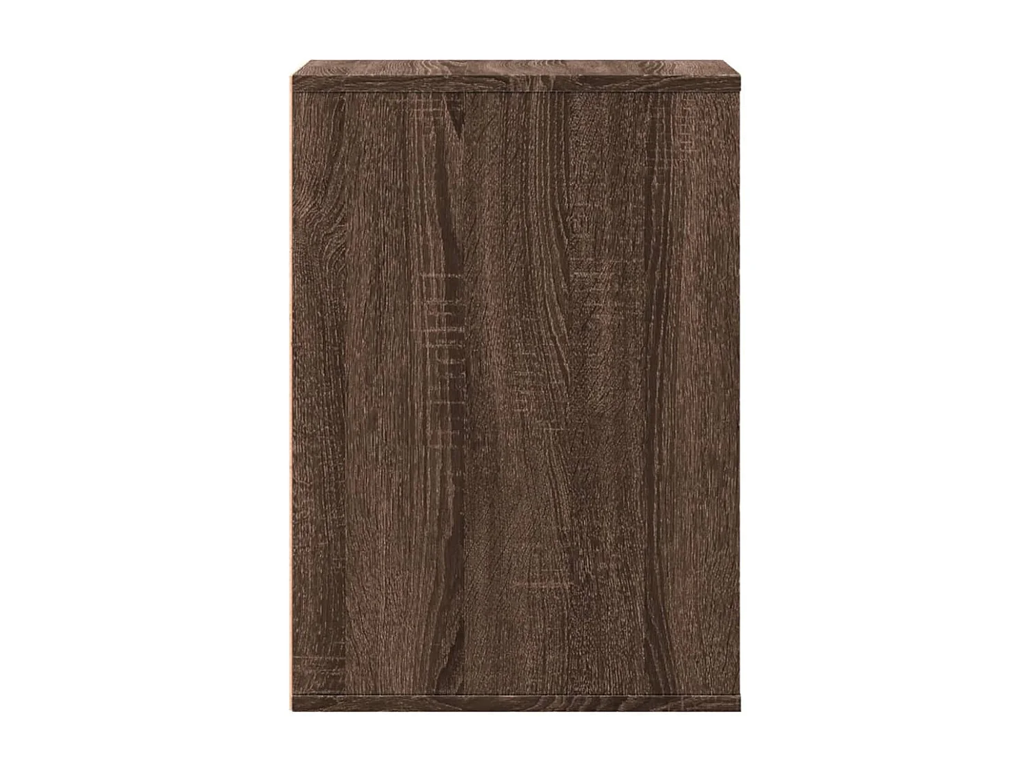 Commode d'angle chêne marron 40x41x58 cm bois d'ingénierie