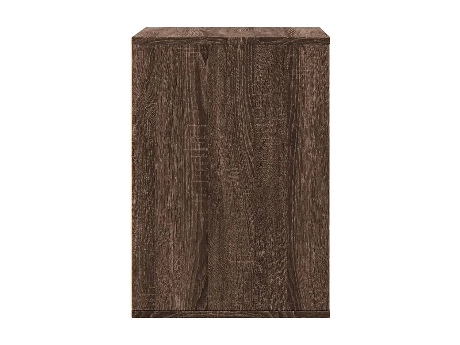 Cómoda de esquina de roble marrón 60x41x58 cm de madera contrachapada