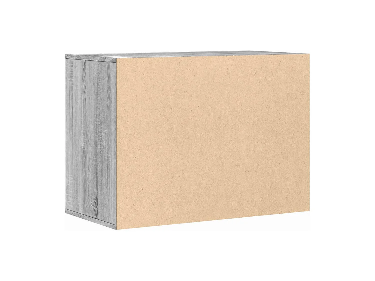 Commode d'angle sonoma gris 80x41x58 cm bois d'ingénierie