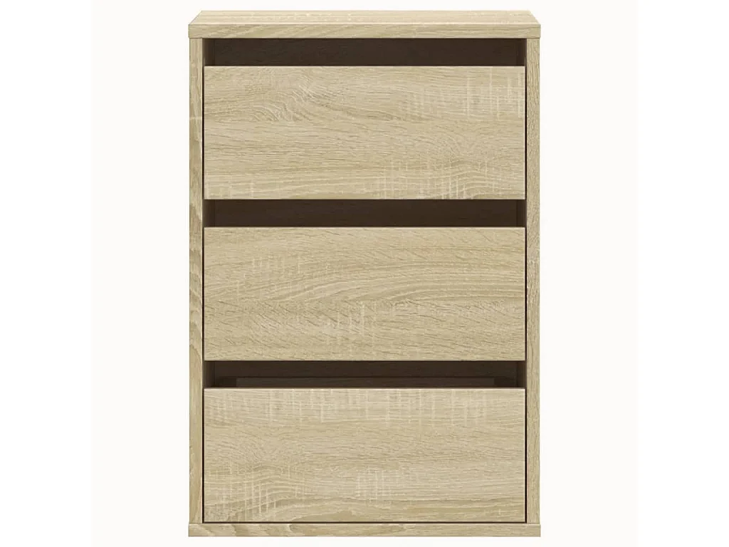 Cassettiera angolare in rovere Sonoma 40x41x58 cm in derivati del legno