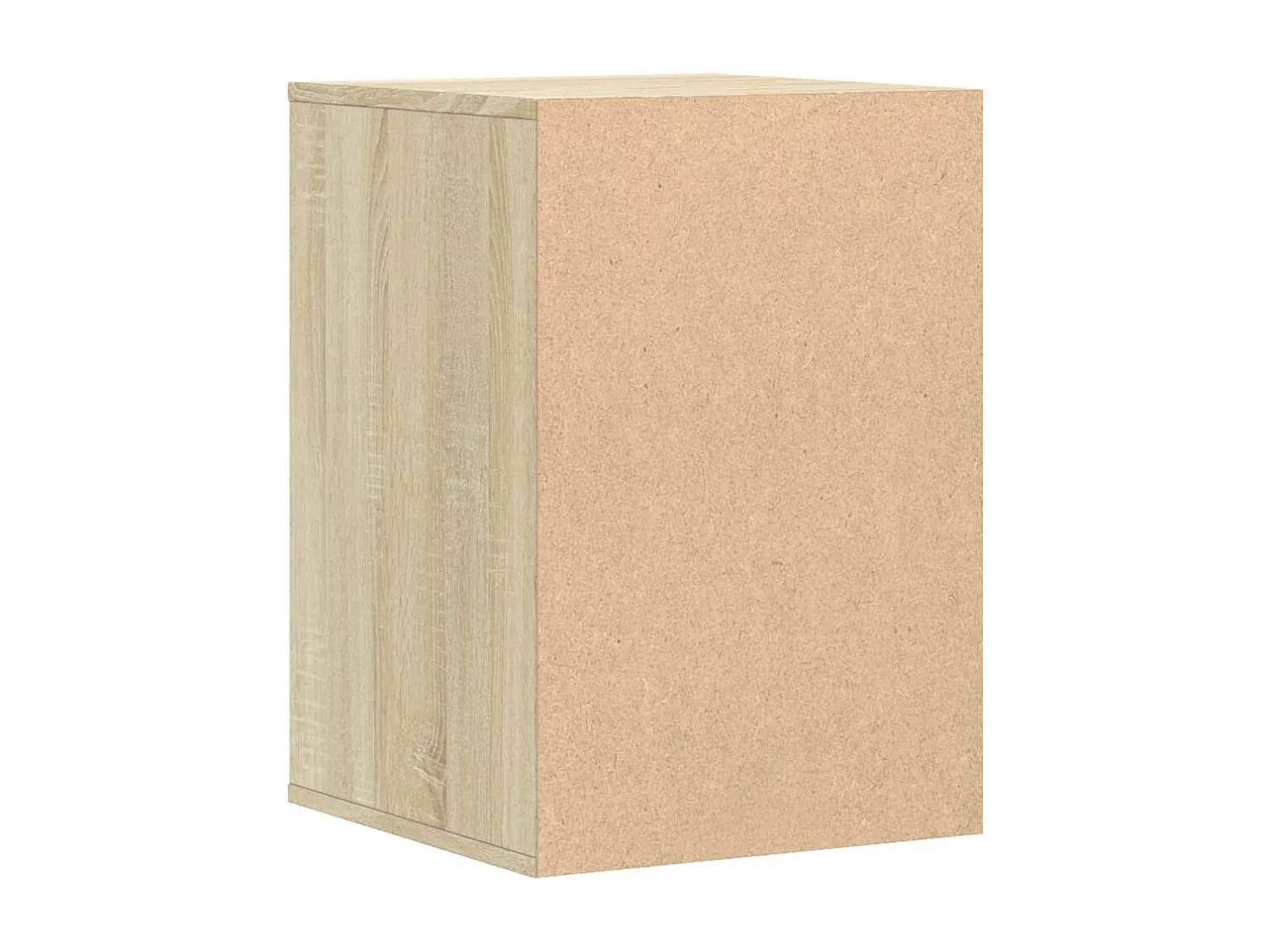 Cómoda de esquina de roble Sonoma 40x41x58 cm de madera contrachapada