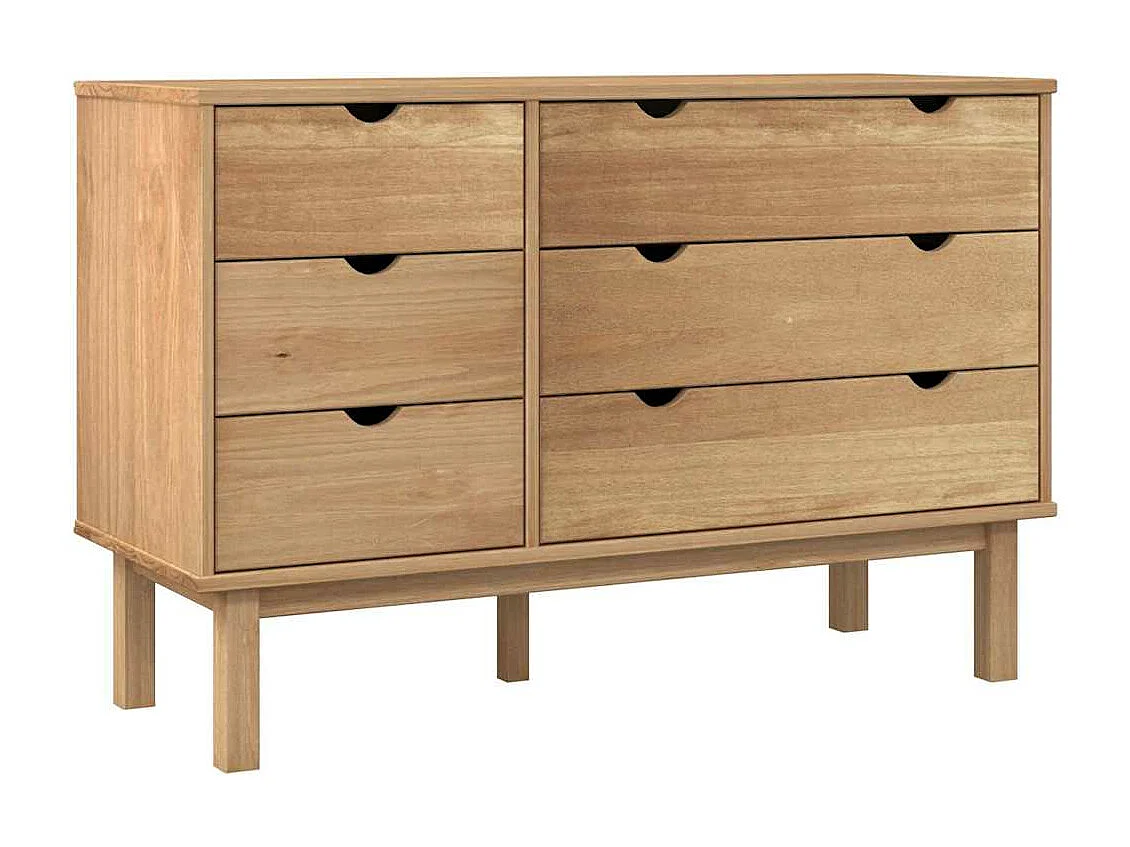 Commode OTTA 111x43x73,5 cm bois de pin massif
