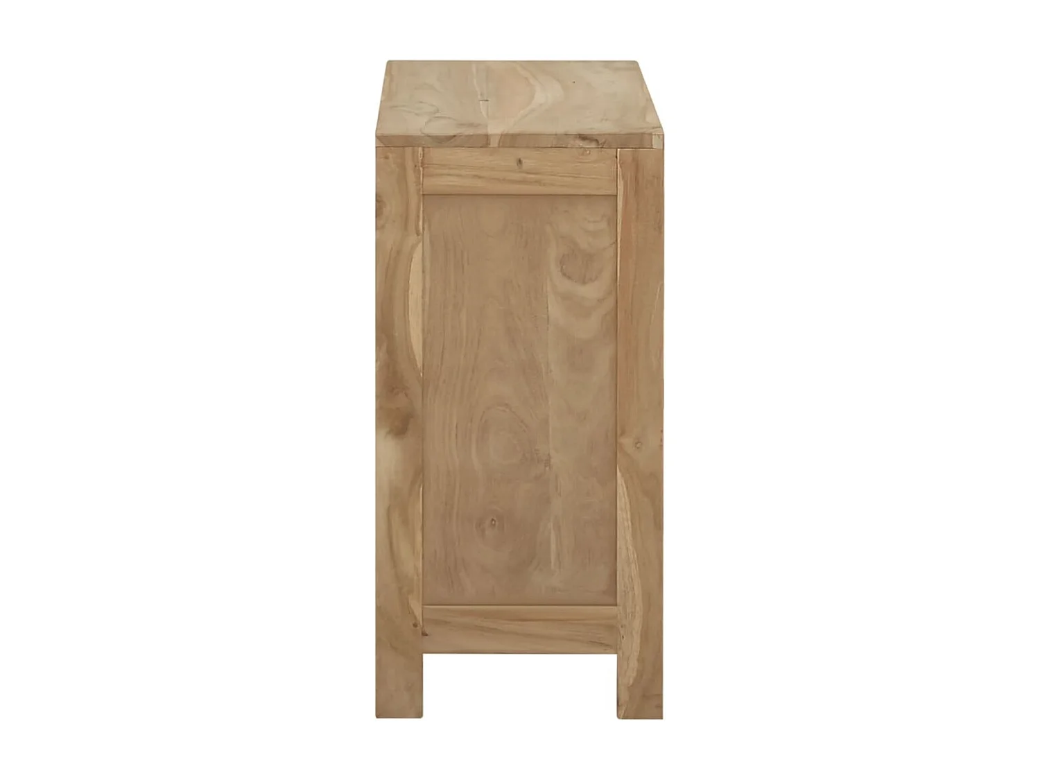 Cômoda 80x30x55 cm Madeira maciça de teca