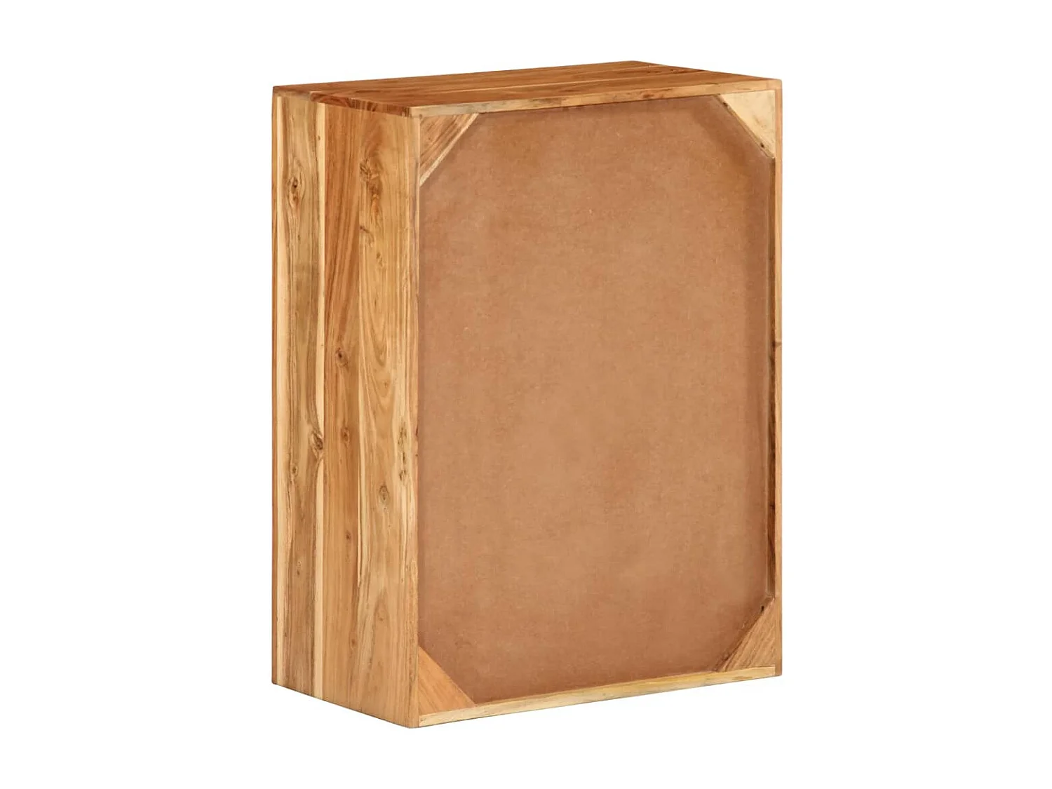 Schubladenschrank 55x33x75 cm aus massivem Akazienholz