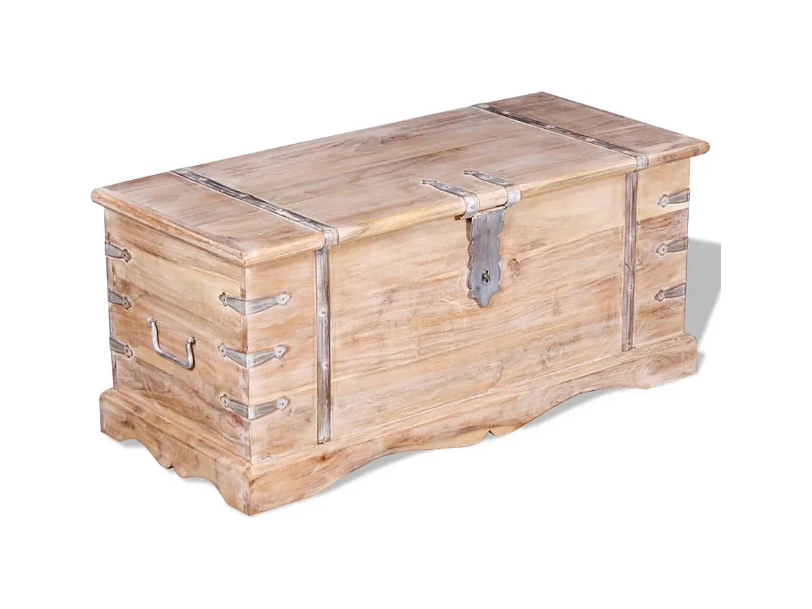Coffre de rangement Bois d'Acacia
