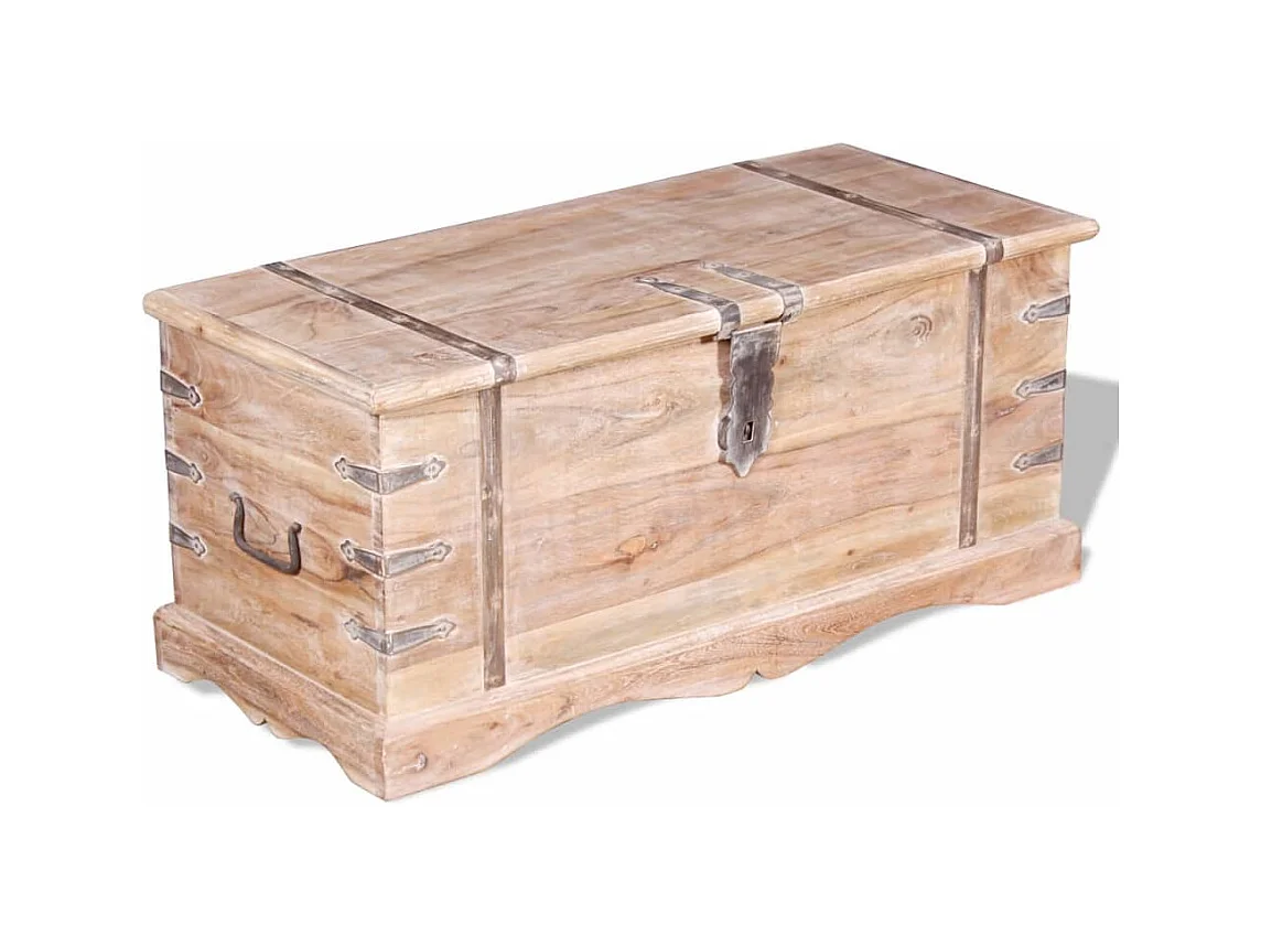 Coffre de rangement Bois d'Acacia