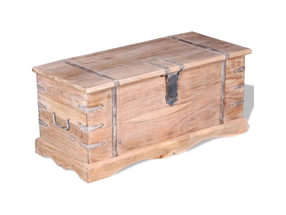Coffre de rangement Bois d'Acacia