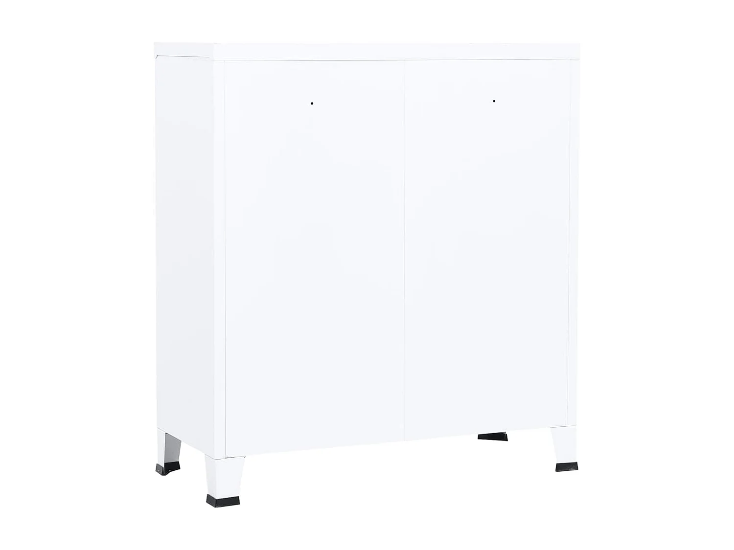 Contenitore industriale Bianco 90x40x100 cm Acciaio