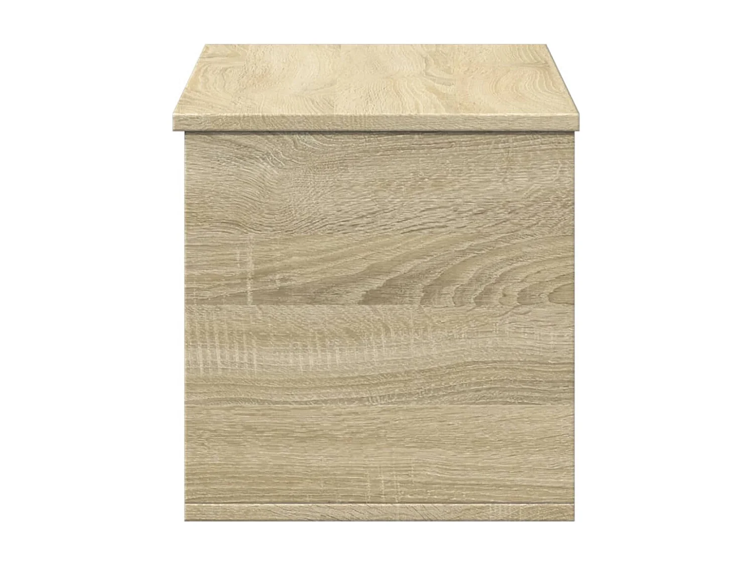Boîte de rangement chêne sonoma 90x35x35 cm bois d'ingénierie