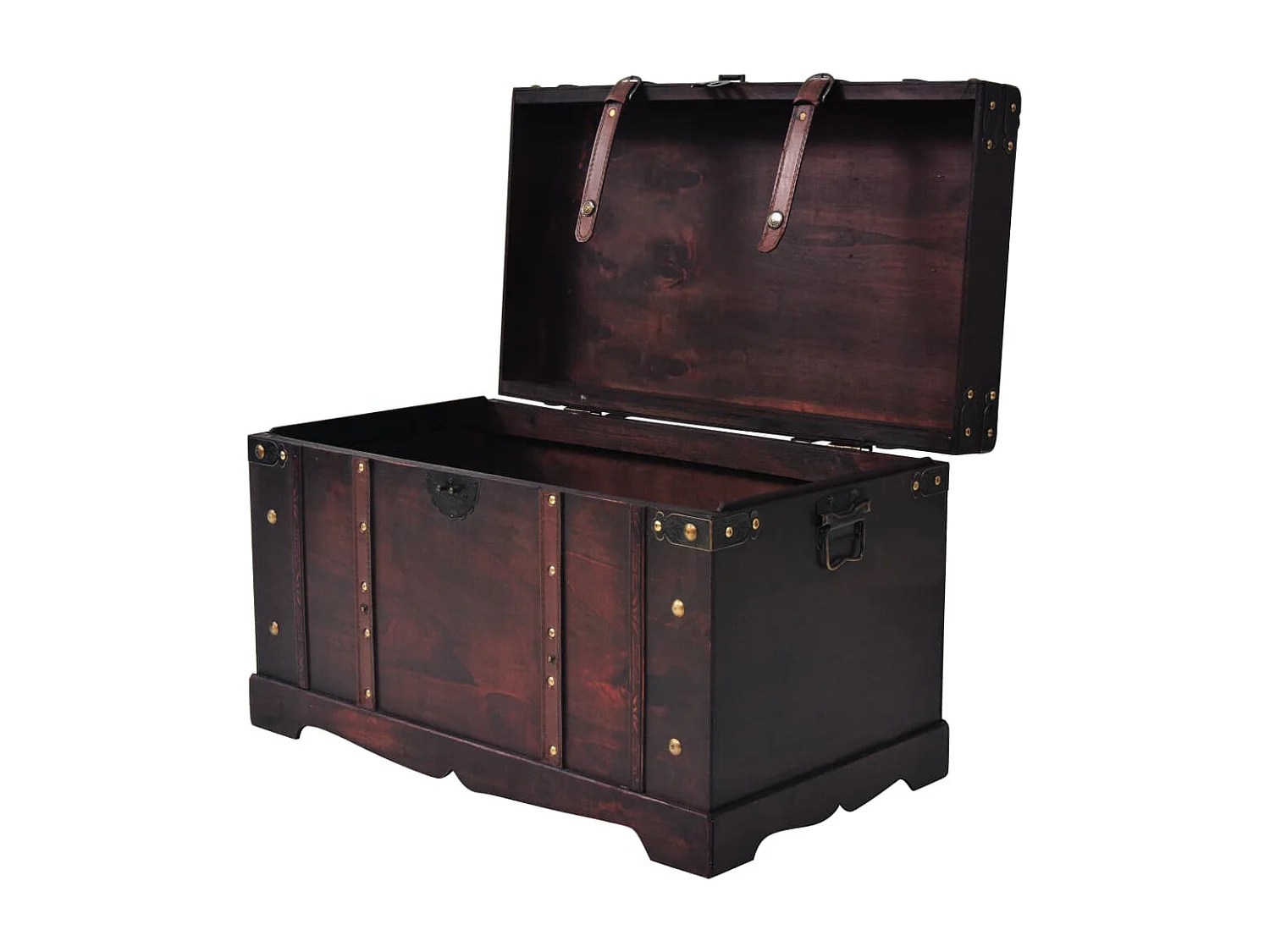 Cassapanca vintage in legno 66 x 38 x 40 cm