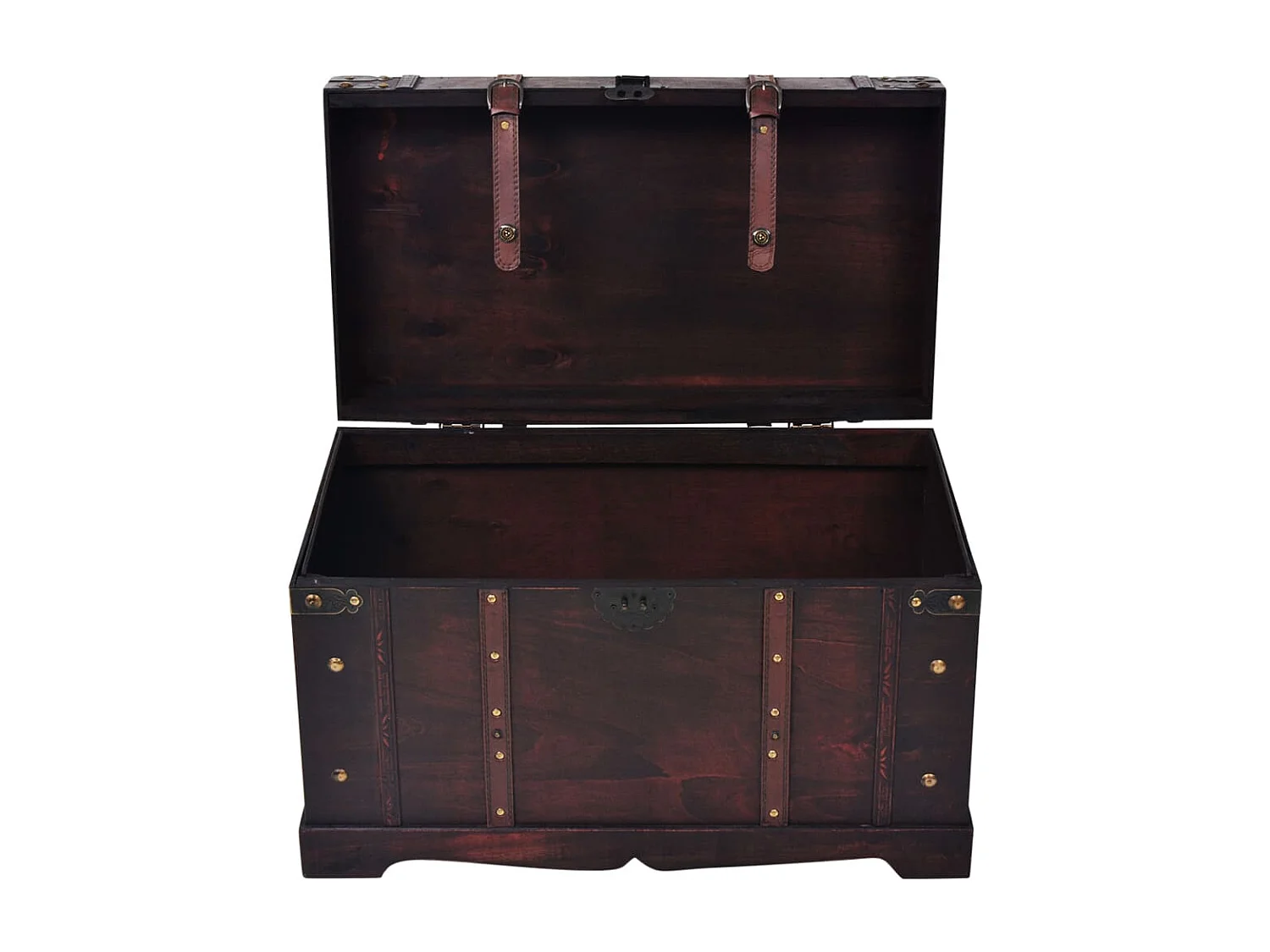 Cassapanca vintage in legno 66 x 38 x 40 cm