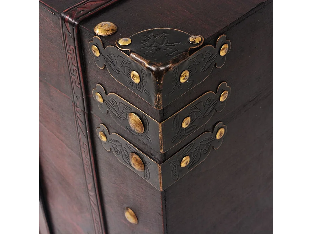 Cassapanca vintage in legno 66 x 38 x 40 cm