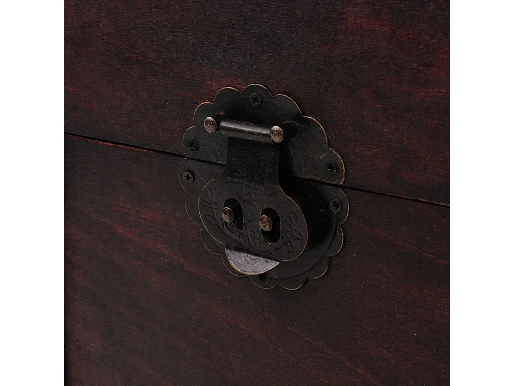 Cassapanca vintage in legno 66 x 38 x 40 cm