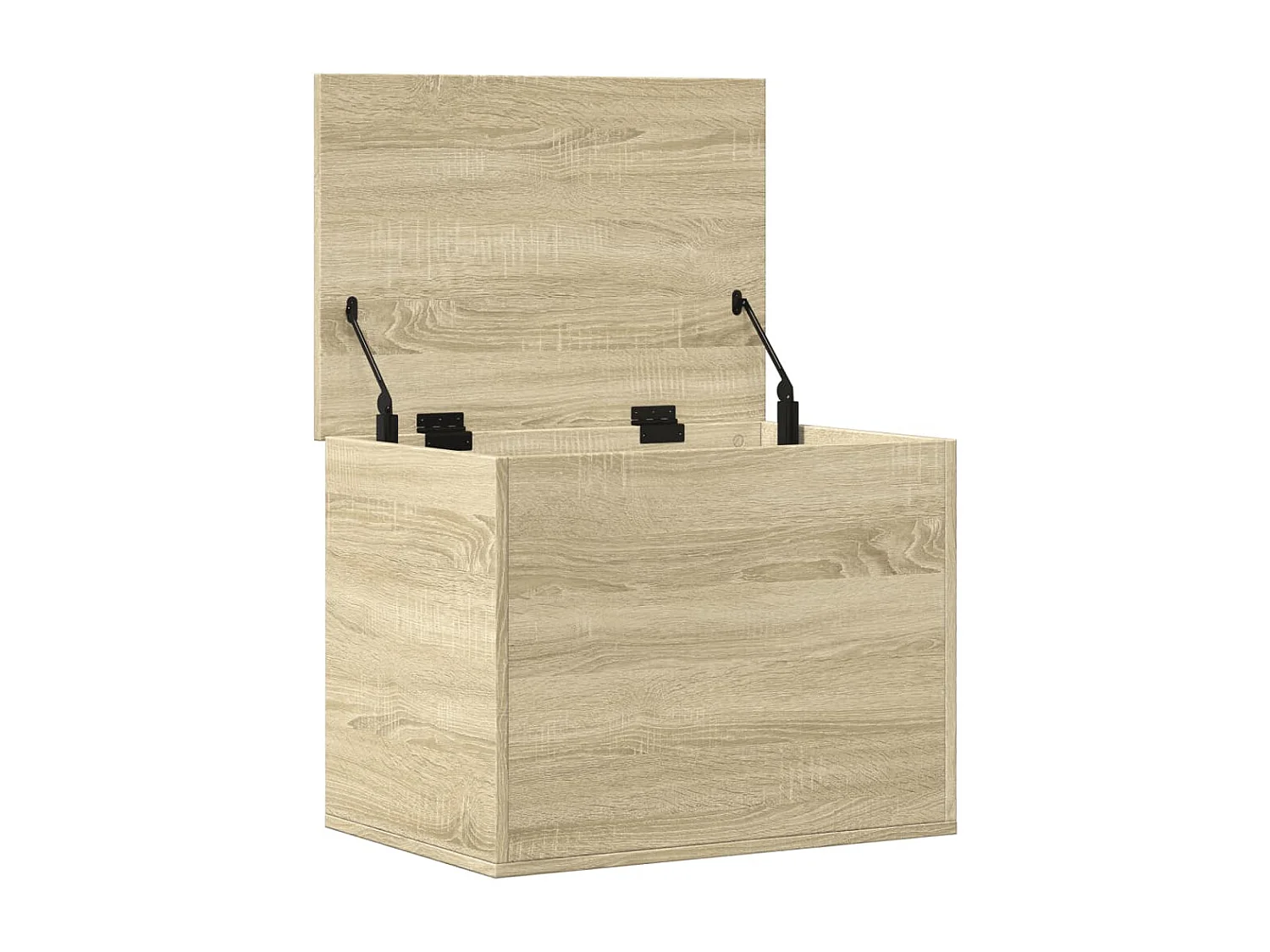 Sonoma eiken opbergkist 60x42x46 cm samengesteld hout