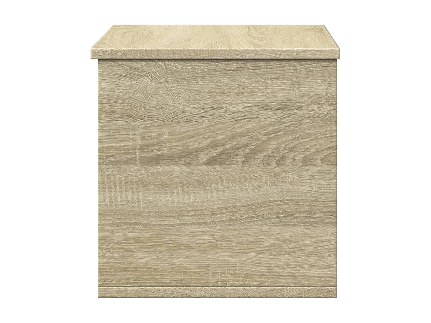 Boîte de rangement chêne sonoma 60x35x35 cm bois d'ingénierie