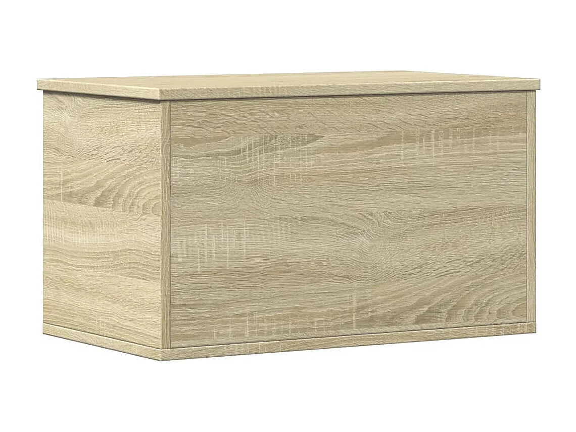 Boîte de rangement chêne sonoma 60x35x35 cm bois d'ingénierie