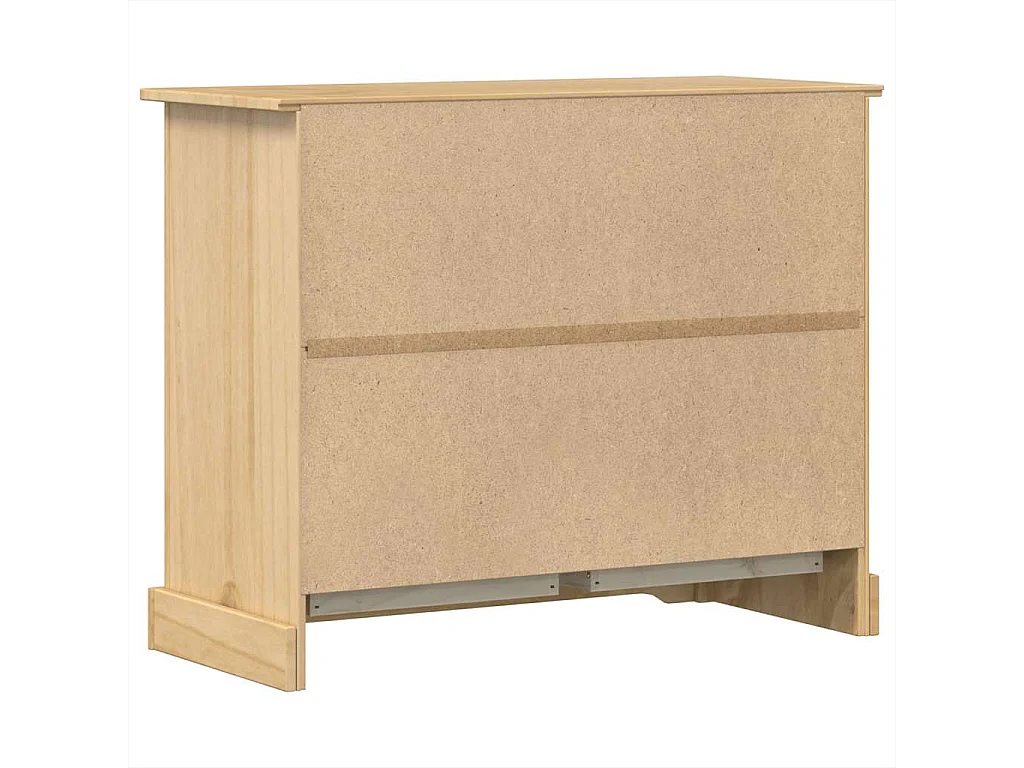 Cômoda Corona 103x46x83 cm madeira maciça de pinho
