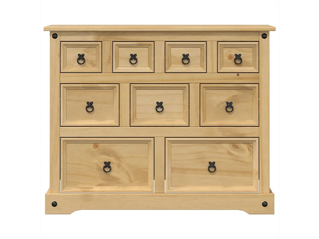 Commode Corona 103x46x83 cm bois massif de pin