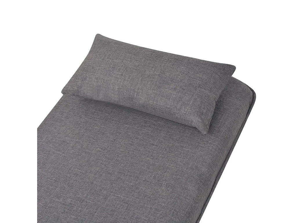 Fauteuil pivotant et fauteuil-lit Gris foncé Tissu