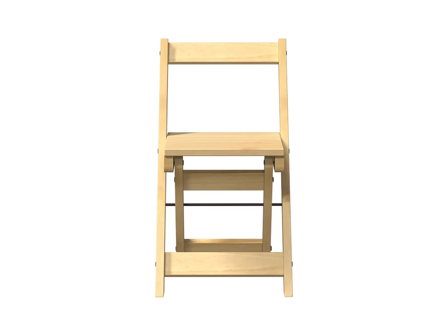 Chaises à manger pliables lot de 4 Corona bois massif de pin