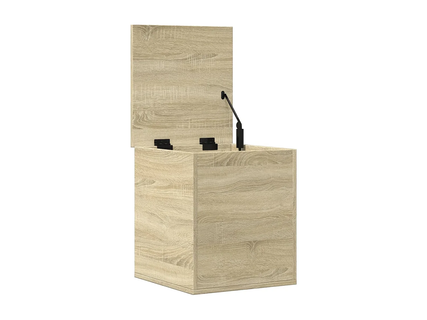 Scatola portaoggetti in rovere Sonoma 40x42x46 cm in multistrato