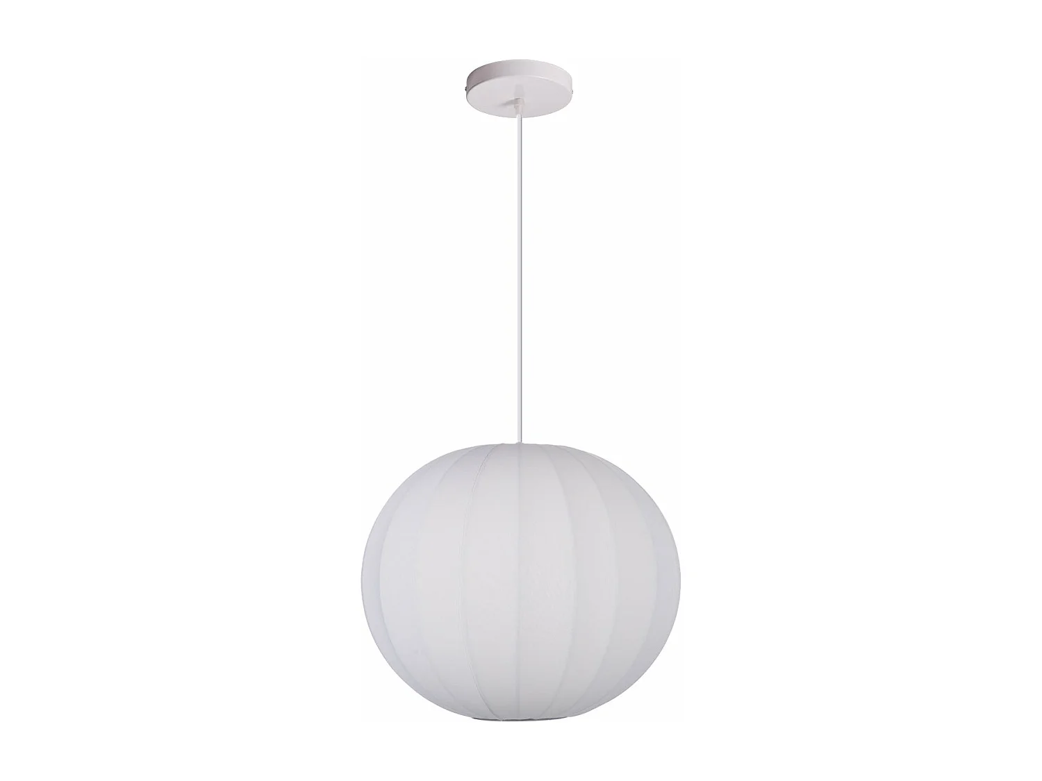 Lustre rond en polyester moderne blanc, pour la décoration de la chambre, îlot de cuisine,d30 cm x h28 cm,blanc