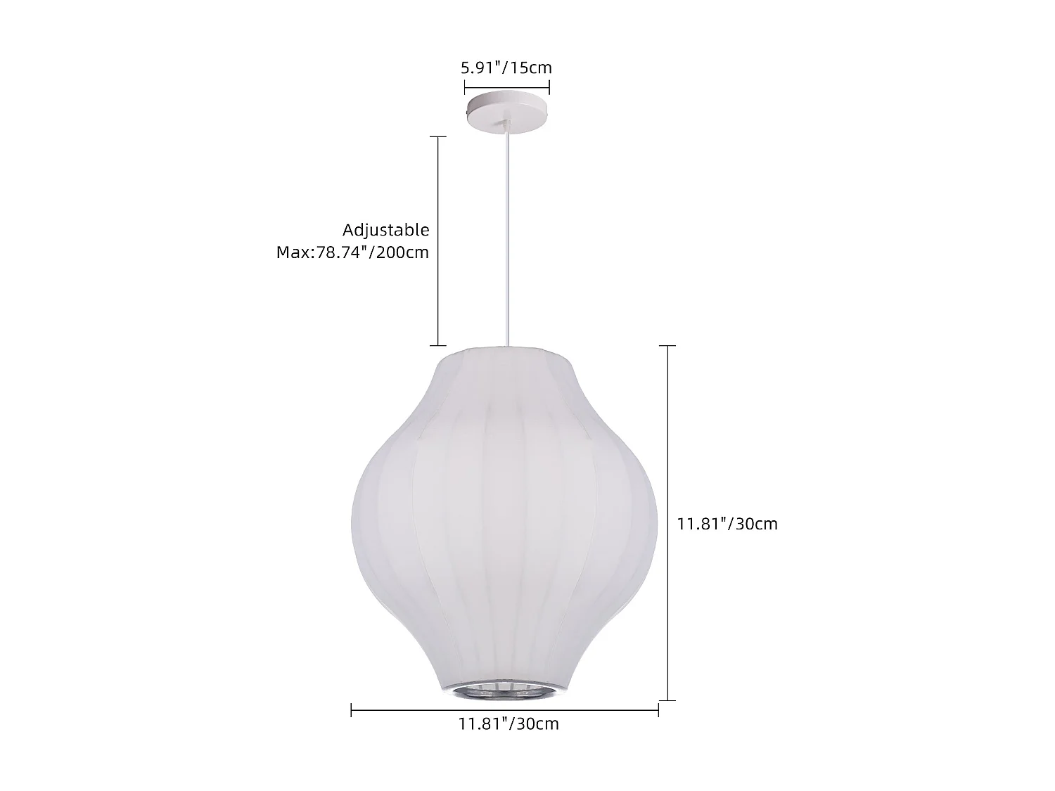 Arturesthome lustre en forme de bouteille de style moderne,e27,idéal pour îlot de cuisine,chambre ou couloir,d30cm x h30cm,blanc