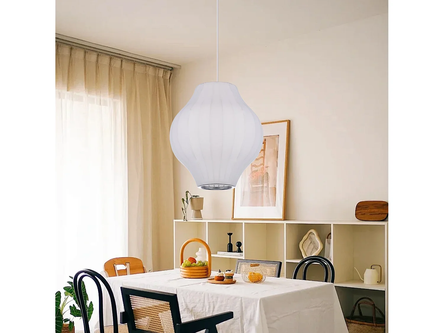 Arturesthome lustre en forme de bouteille de style moderne,e27,idéal pour îlot de cuisine,chambre ou couloir,d30cm x h30cm,blanc