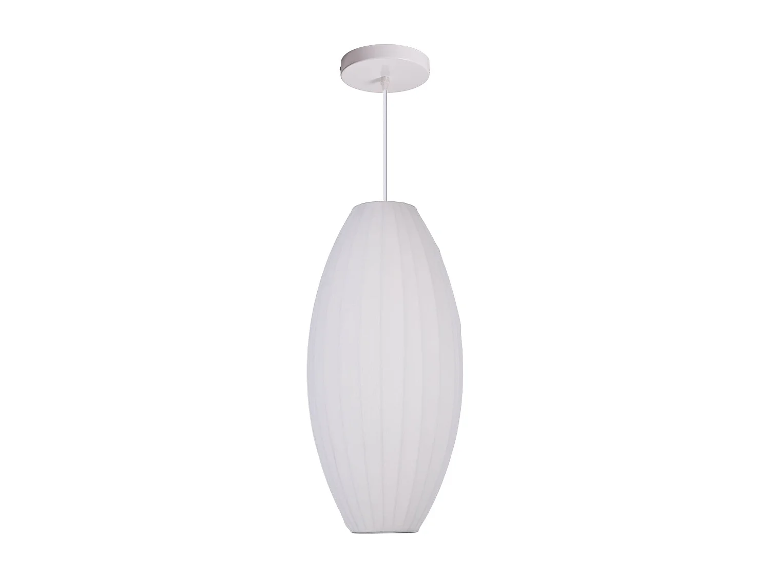 Suspension en polyester moderne et,pour la décoration de la chambre,de l'îlot de cuisine et de la salle à manger,d30 x h60cm,blanc