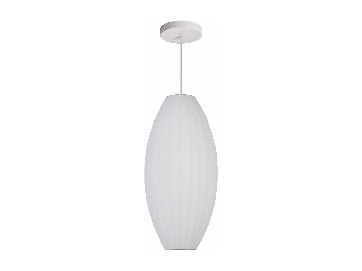 Suspension en polyester moderne et,pour la décoration de la chambre,de l'îlot de cuisine et de la salle à manger,d30 x h60cm,blanc