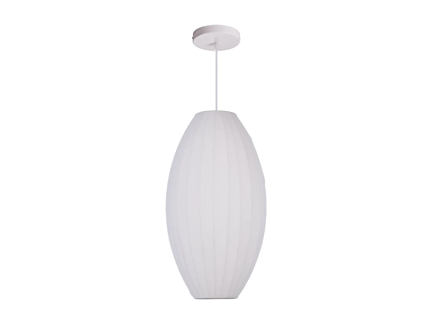 Suspension en polyester moderne et,pour la décoration de la chambre,de l'îlot de cuisine et de la salle à manger,d25 x h50cm,blanc