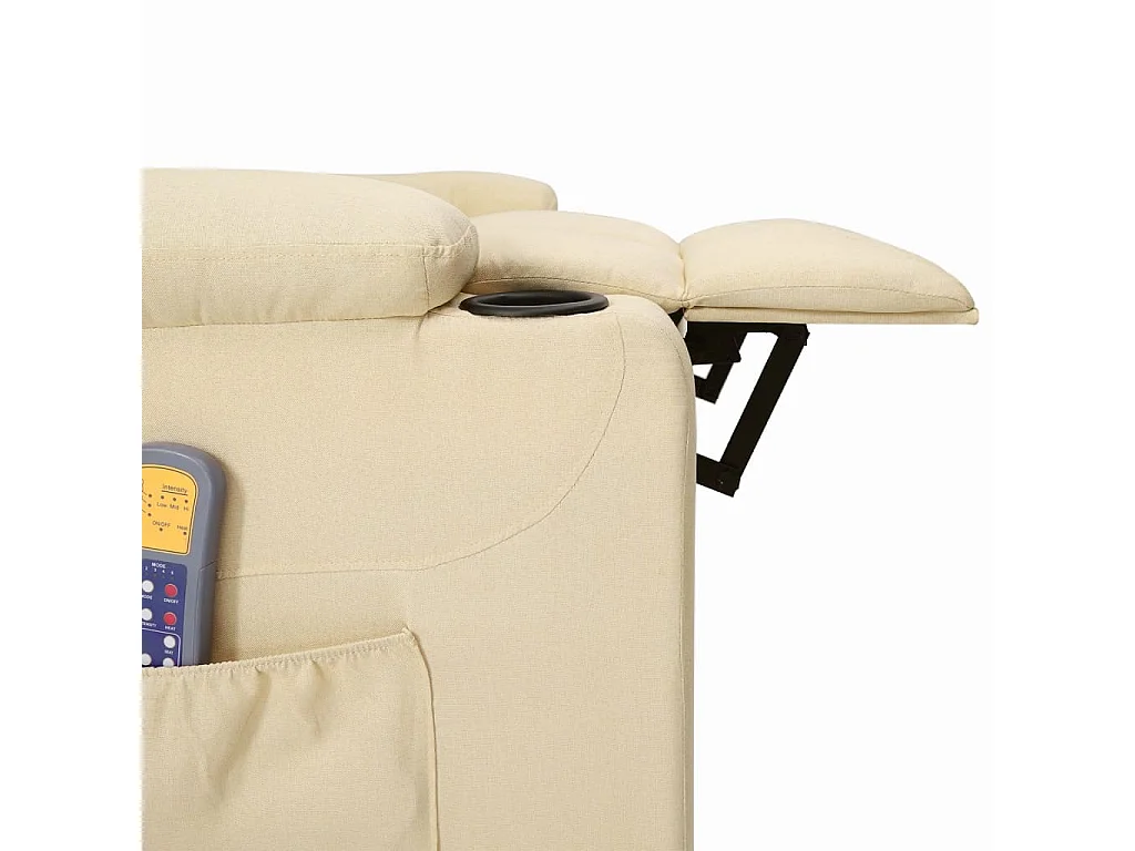 Sillón de masaje Crema Tela