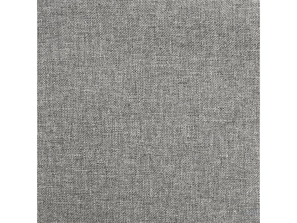 Sillón de masaje reclinable Tela gris claro