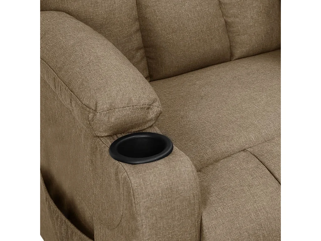 Sillón de masaje eléctrico Tela topo