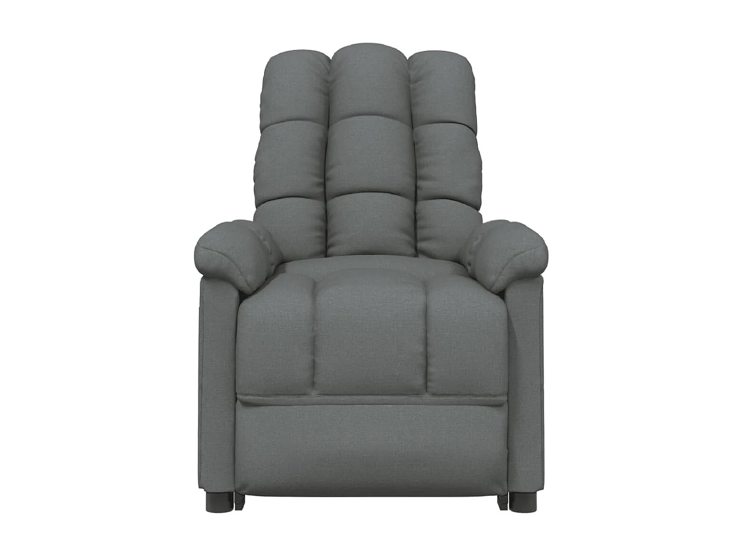 Poltrona da massaggio Tessuto grigio scuro