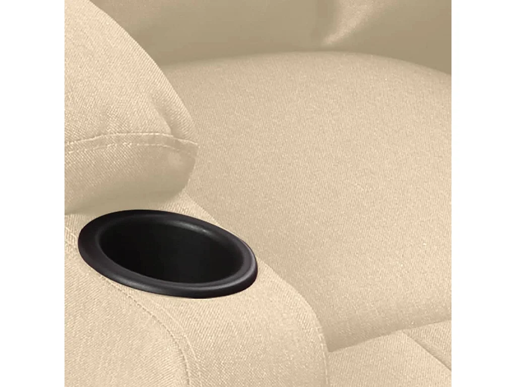 Sillón de masaje Crema Tela