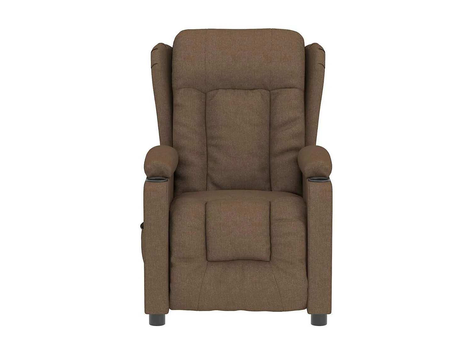 Sillón de masaje eléctrico Tela marrón