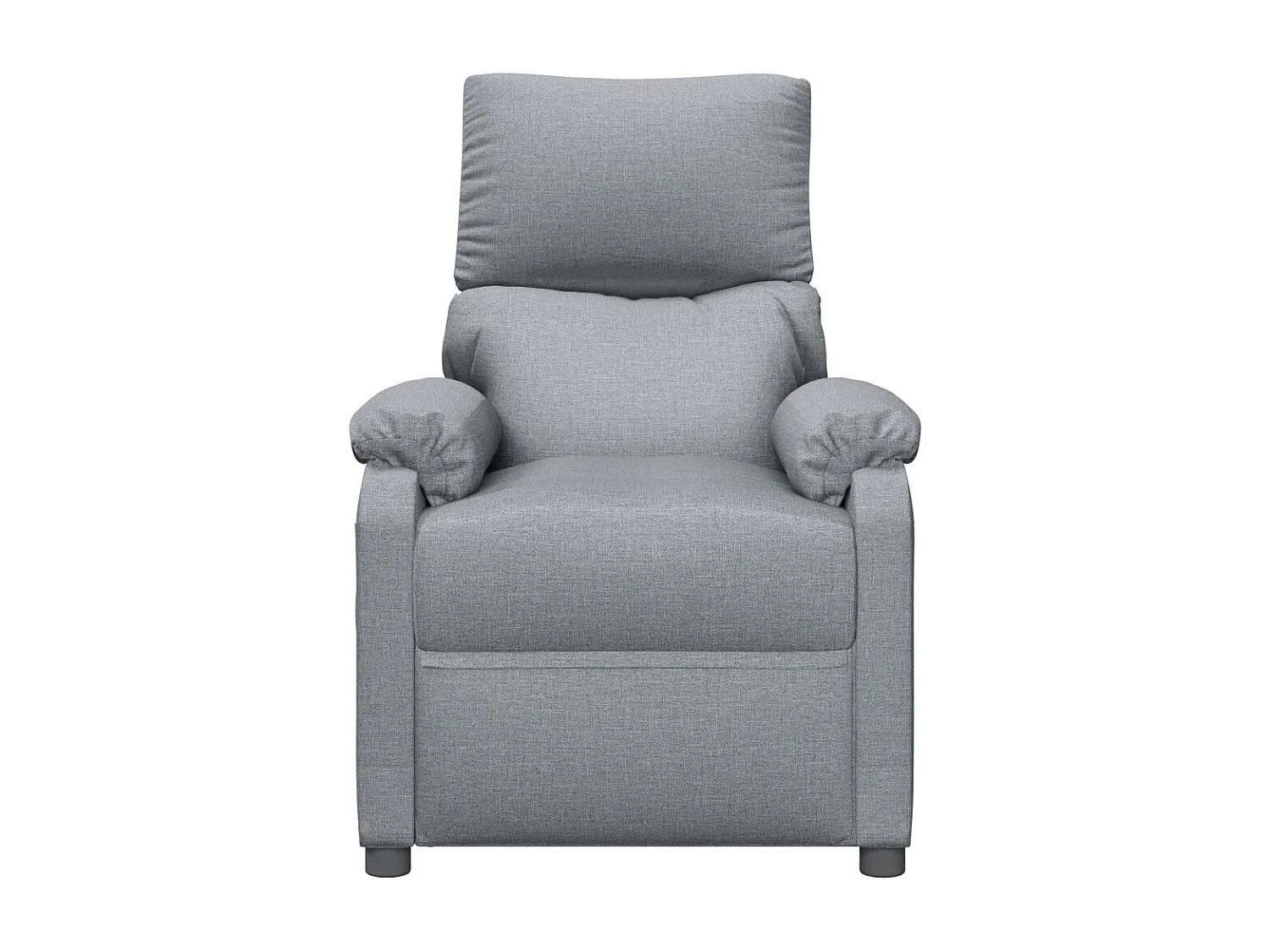 Sillón de masaje Tela gris claro