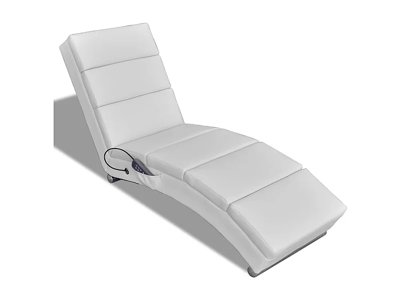 Sillón de masaje Blanco Polipiel